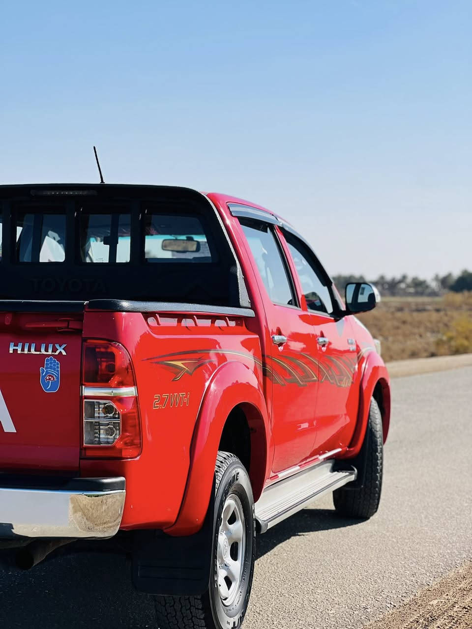 تيوتا هايلوكس فور ويل 2014سياره جديدة تخم تاير شركه محرك مامفتوح كير اوتماتيك تشغيل عن بعد وضع امان وضع شركة رقم بغداد دولي بسمي تريد تحويل تريد وكالة السعر 220وبيه مجال للشراي استفسار اتصال 📞 
***********
