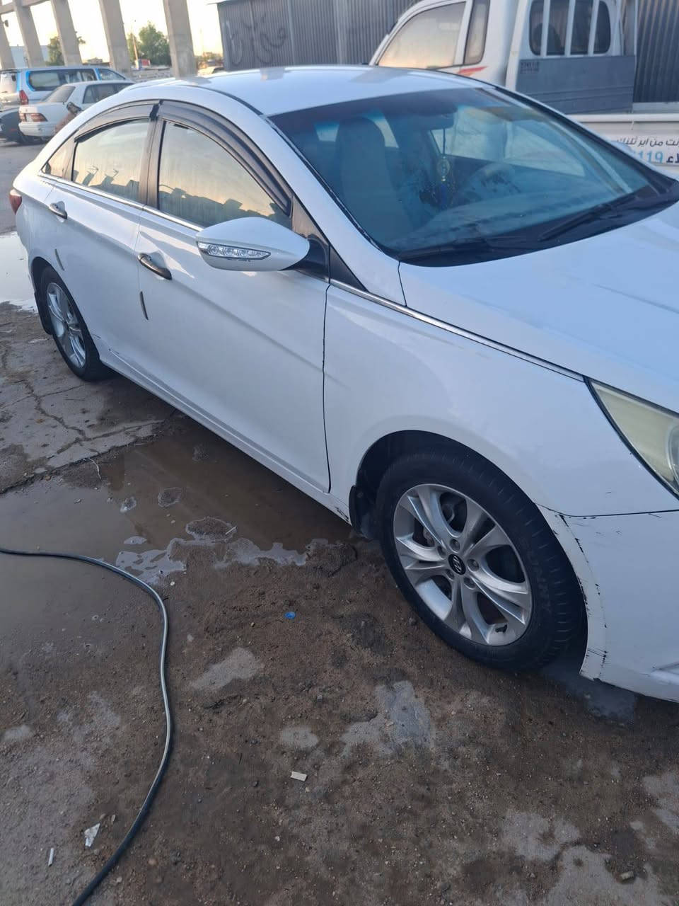 سلام عليكم سوناتا موديل 11خليجي مكينه 2000 دوش كفاله ضربه وصبغ وتبديل مكينه وكير وحداديه وره وكدام وتخم تاير 
جديد وتبريد كله جديد قبل 20يوم ادامه كامله السياره جاهزه السعر 120 مكان البصره المعقل  ***********
