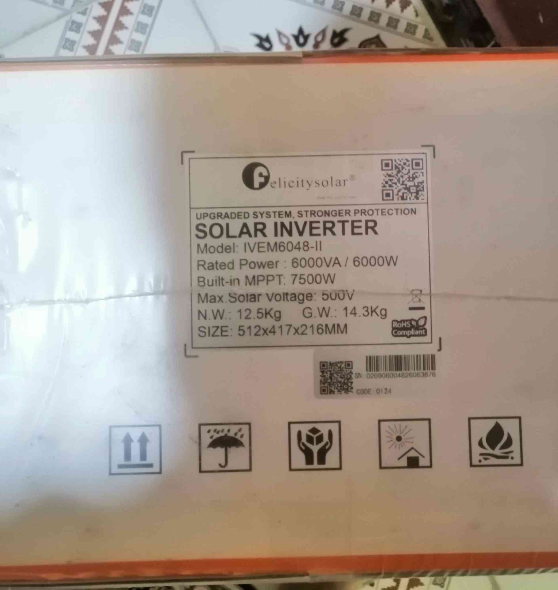 جهاز انفيرتر 6kw بعده بالكارتون السعر ٤٥٠ الف مكلف بالنشر
للاستفسار ***********
