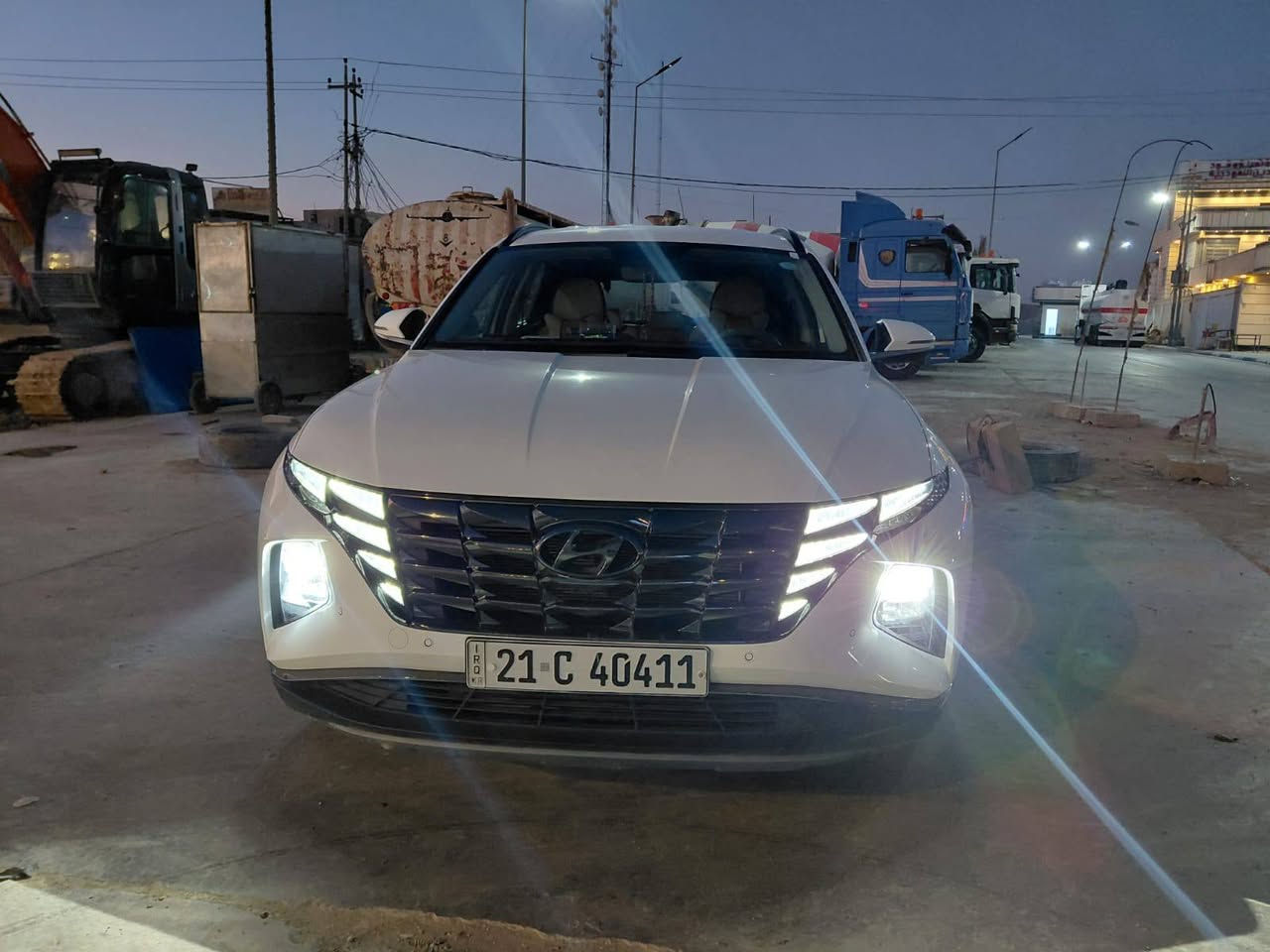 توسان خليجي موديل 24 فؤل موصفات عدا البنورما معروفه موصفاته مكفوله مجرد شخط بالجاملغ صبع 
  رقم سليمانيه بااسمي مكانها واسط العزيزية للاستفسار الاتصال
*********** گ
