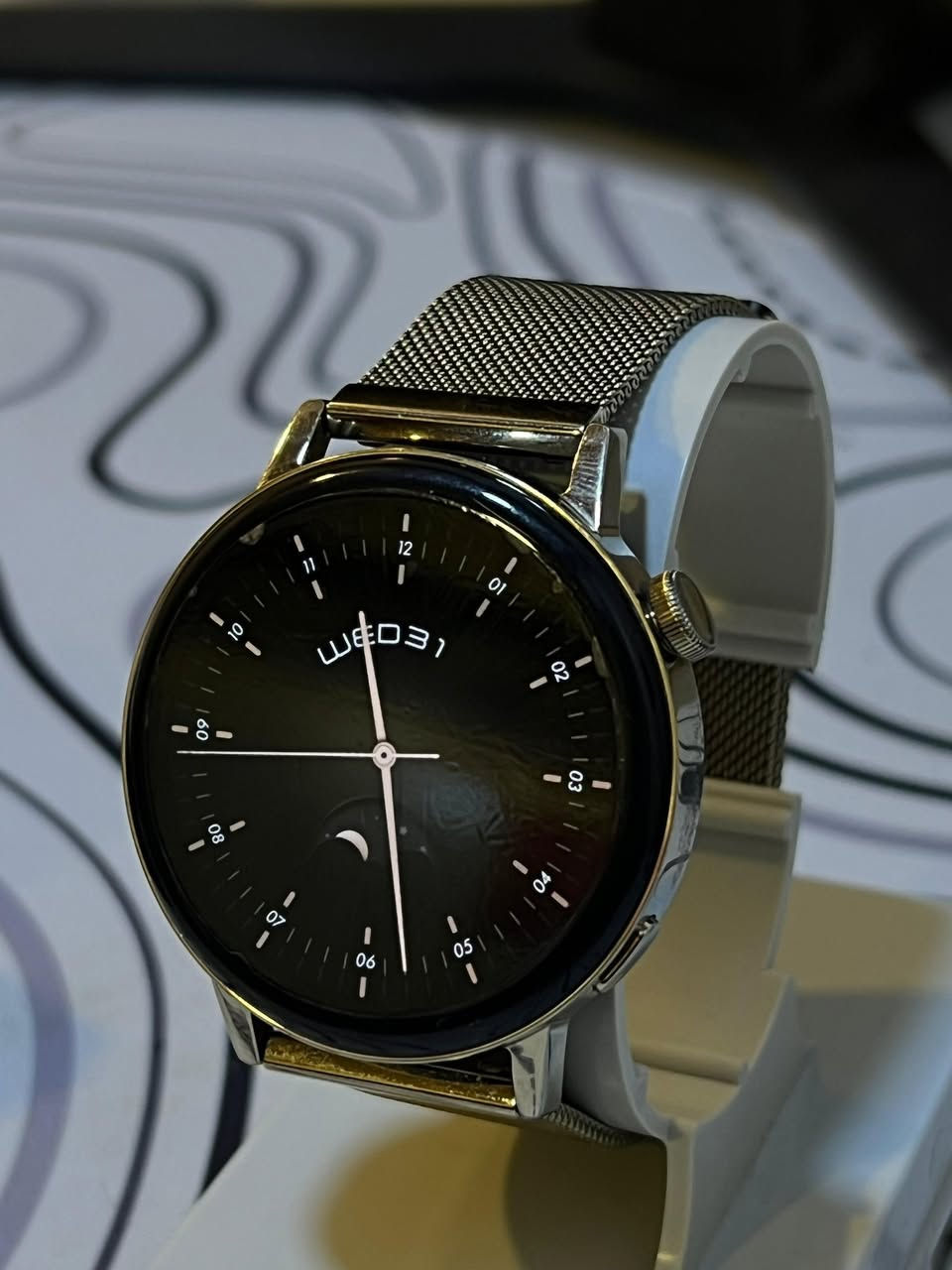 ساعة هواوي جي تي 3
huawei watch gt 3
Elegant edition
ساعة هواوي جي تي 3 
حجم 42 ملم 
الاصدار الخاص ( الانيق ) باللون الذهبي 
مع سير ستينليس ستيل ذهبي اصلي معاها 
اغراضها كاملة
يوجد توصيل  🚚
للتواصل واتساب ***********
