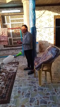 غسل افرشة • تنظيف مفروشات