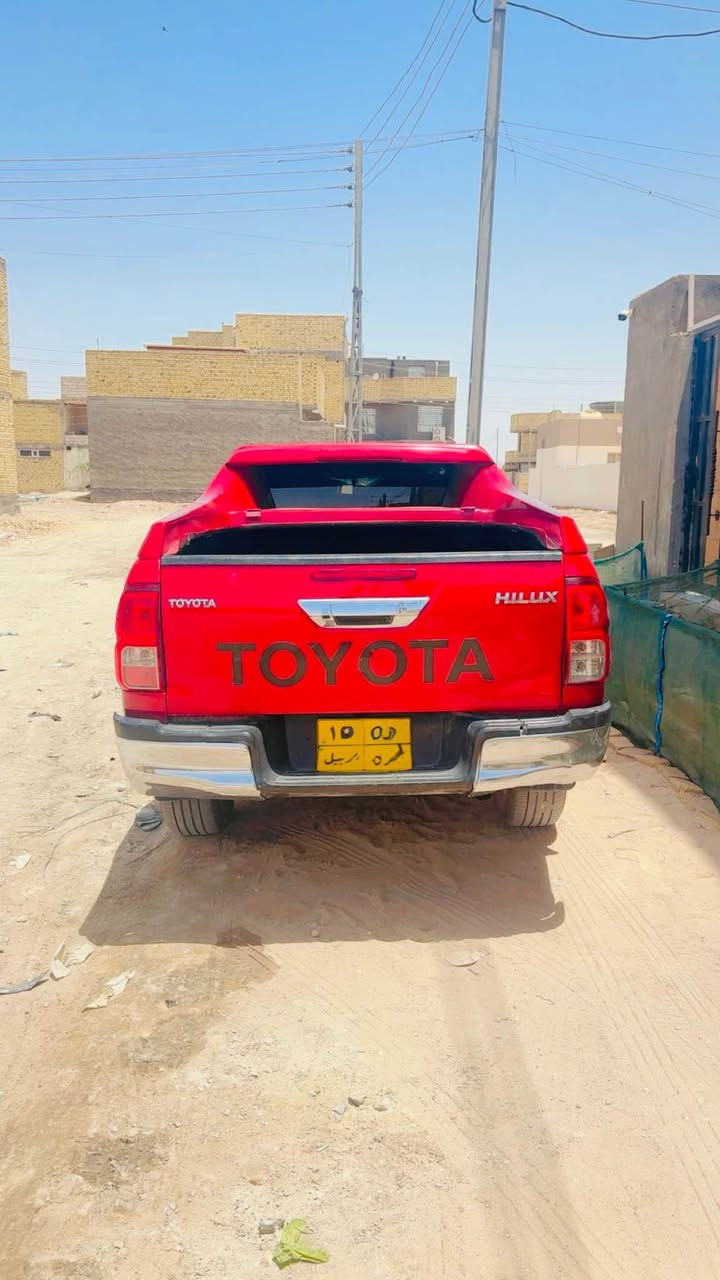 بيكب هايلوكس كاز كاز اوربي تك ويل مكفوله من الحادث سنويه نافذه موديل ٢٠١٧  السعر ١٨٠ 
*********** ناصرية, ذي قار
