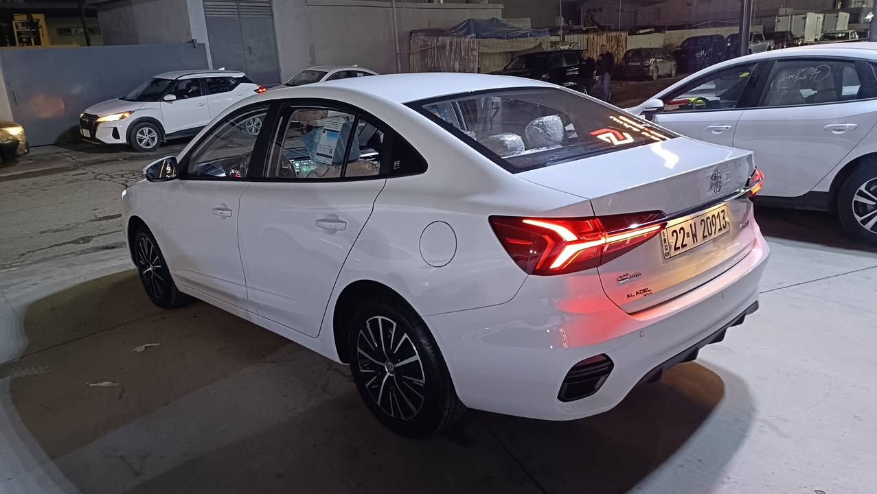 MG5 new
Model 2025
Mobile 📲 ***********
***********
ته نها 3هه زار رؤيشتووه 
هيچ ه‍يجى بيوه نيه 
6سال زه مان شركة يان 200هه زار كيلومتر 
مواصفات كومفورت 
بصمة 🫆 
شاشه گه وره 
لايت ليد و زينون 
يده ده رگا بصمه 
ويل كروم 
هندبريك بصمة 
أوتو هولد 
تعديل سرعة 
ئاوينه إشاره ت
سوكان ڤوليوم 
بگ لايت ليد 
حساس دعامى دواوه 
ناو كريمى  
تبريد مركزى دواوه 
رقم أربيل جاهز 
به ناوى خؤمه 
شوين هه ولير 
سعر 118$ مجاليكى زؤر كه م
