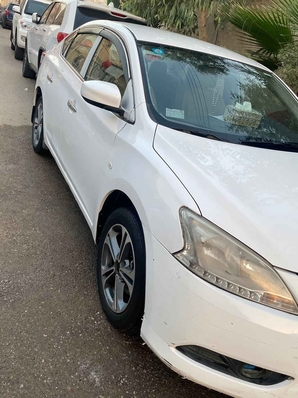 نيسان سنترا موديل 19 وارد خليجي
سياره مكينه كير كفاله بجيس
حداديه بجيس قبل شهر مدبلها 
دواخلها تخبل وجلد 
سيارة كفاله ماعده شبر معجون بالباب الخلفي
سيارة مالت بيت سنويه لل٢٠٢٨
مكان سيارة البصرة حي المهندسين سعرها (١٠٥)وبيها مجال
***********
