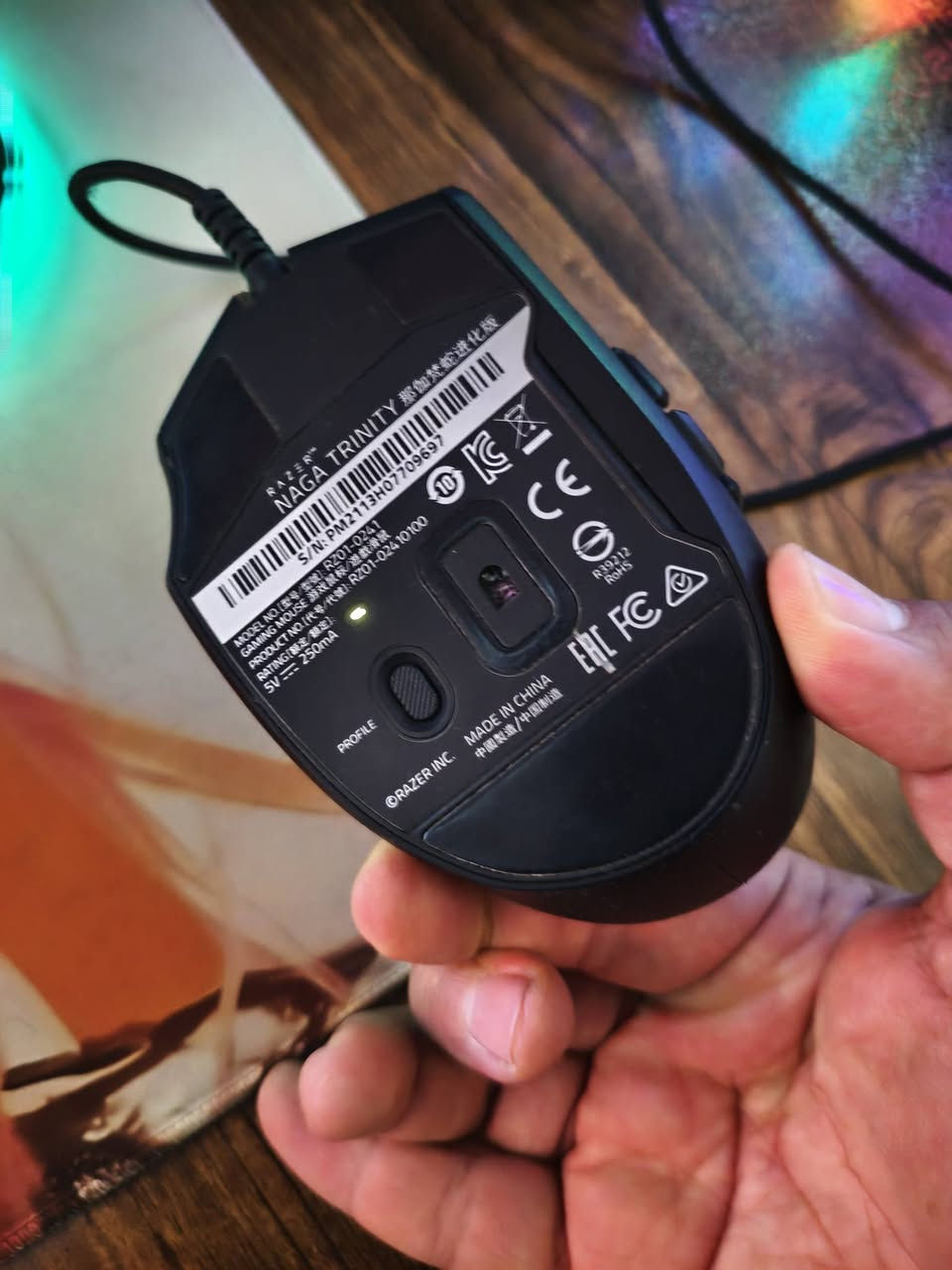 من رخصة ادمن قطعتين للبيع
ماوس رايزر NAGA TRINITY سعر 30
كيبورت لوجتك g413 سعر 45
مكاني بغداد الدورة تواصل واتس اب ***********
