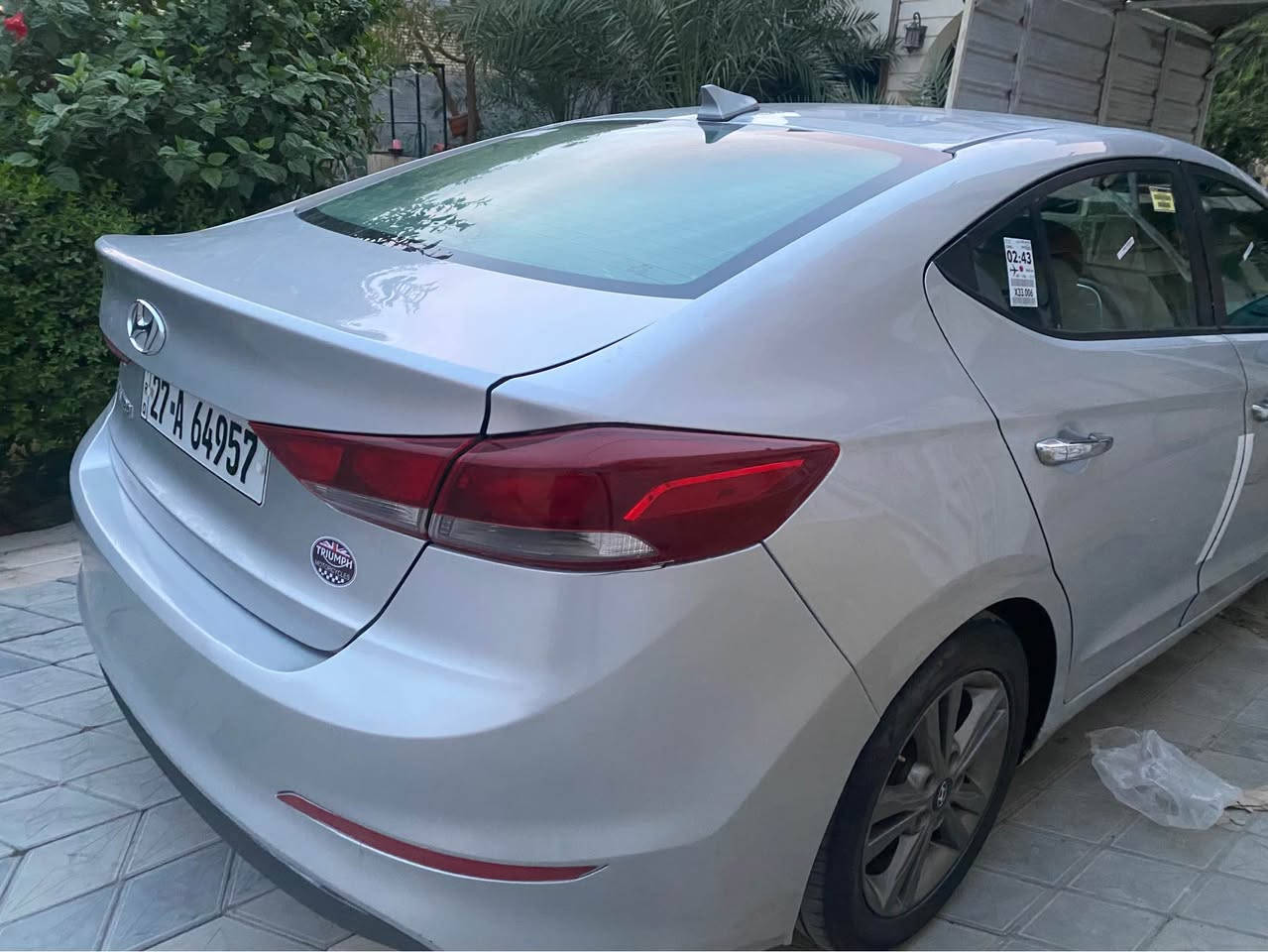 🚗🔥 ألنترا 2017 للبيع — فرصة ما تتكرر 🔥🚗

Hyundai Elantra 2017
لون سلفر ✨
سيارة استخدام شخصي ونظيفة

✔️ مكيف ثلج ❄️
✔️ شاشة + كاميرا + سنسورات
✔️ محرك دوش + جير شرط

🔧 ملاحظة بكل صراحة:
ضربة خفيفة جداً (جاملغ جهة السايق + بنيد)
📸 الصور موجودة للجادين

💰 السعر: 115$ وبيهه مجال 

📍 الموقع: الناصرية مركز 
📞 ***********

⏰ السيارة جاهزة للفحص بأي وقت الشطره, ذي قار
