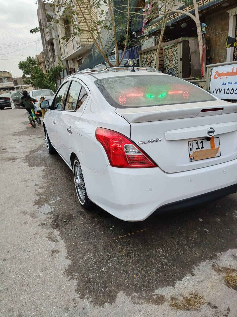 الهم صلي على محمد وآل محمد
السلام عليكم شباب 
نيسان سني 
موديل 2021 
كفاله عامه ماعده طخه بل جاملغ المامي فقط شويه بل براكيت مال دعاميه 
سياره احله من صور بعد شرط 
هزه جديده فحص جديد 
سنويه جديده 
بسمي شرط التحويل 
مكان بغداد الكظميه 
بيع أو مراوس حسب القناعه 
الاستفسار *********** 
السعر 118 بيها مجال حق الجيه فقط
