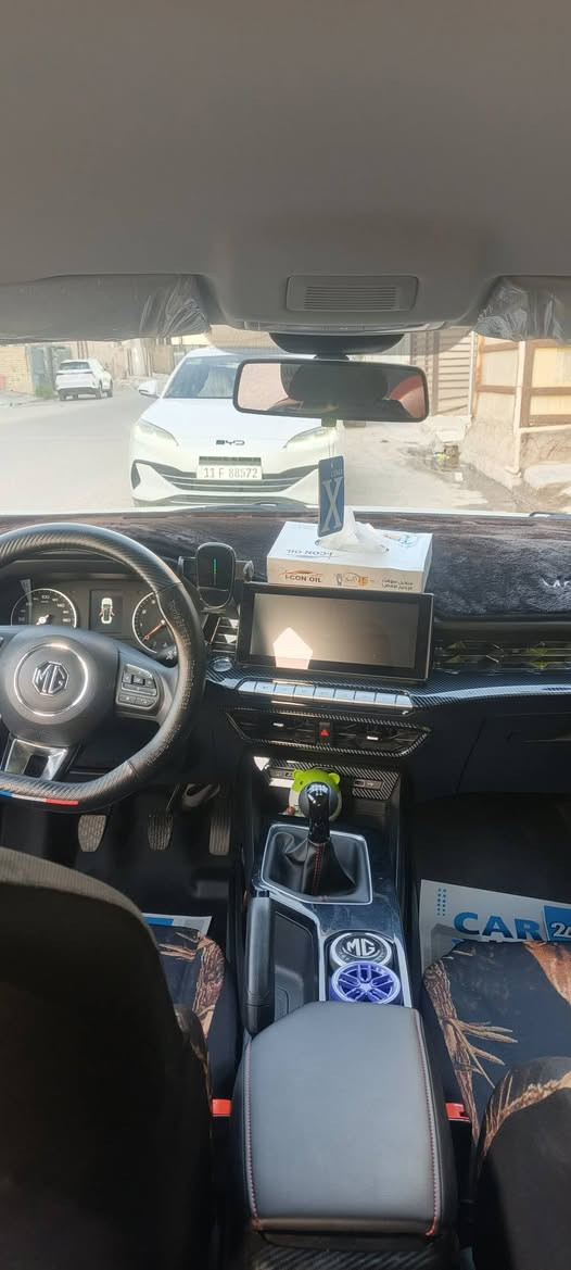 السلام عليكم اخوان عندي ام جي جي تي مديل 25 ماشيه 16 الف مكينه 1500 تنفس طبيعي كير عادي كير عادي رقم اربيل بسمي تريدتحويل اوكاله اني حاضر بصمه تشغيل وباب وجنطه  شاشه بالعربي كل التحكم بيهه تبريد ثلج 6 سرع تحكم ستيرين جهتين كروز سرعه كامره خلفيه دواره بلاديه لايت LED عالي ناصي بلادي يصعد 
وينزل كهرباء ويل كب 16 مري كهرباء اشاير بالمري بكلايت LED
 شاشه اعطال بالدشبول بيهه بس الطخه الذاكرهه بالفديو مكفوله من الفتح والصبغ رايدهه 98 ورقه مكاني بغداد تقاطع درويش ***********
