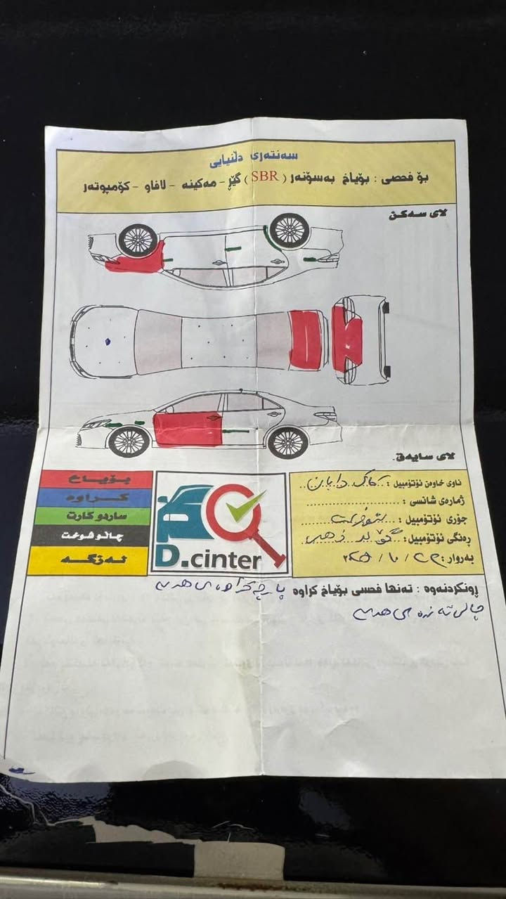 سەرەتا بە ناوی خوا ئیپیکا مۆدێل ٢٠٠٨سەنەوی تا ٢٠٣٠ تازەیە سێ پارچەی بۆیاخە بێ ناو گرتن سەیارەکە جائیزە ماڵی دۆستە نرخ:75 گەڵا مەعامەلە *********** السليمانية, العراق
