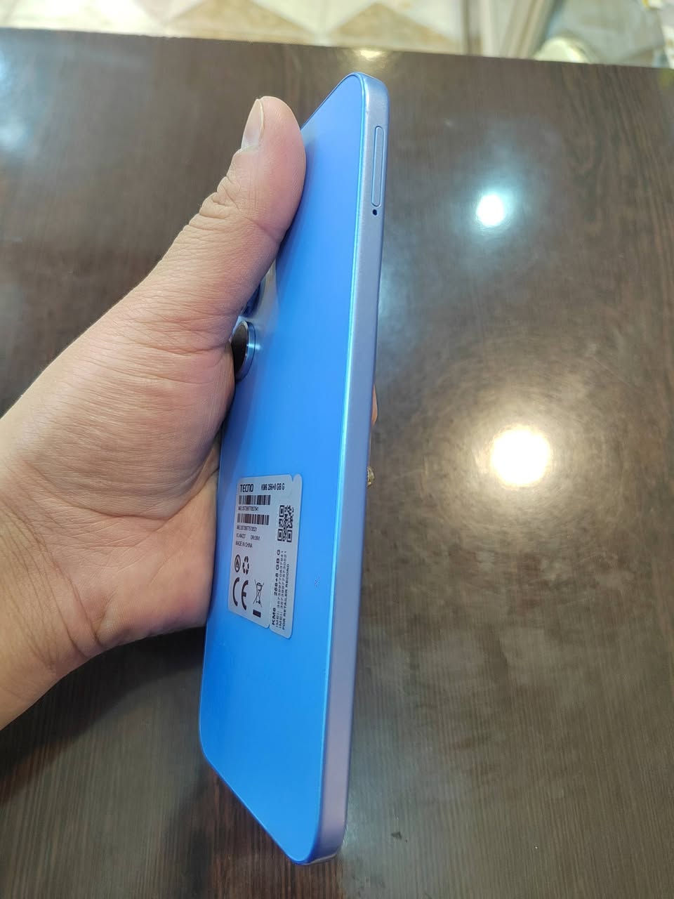 السلام عليكم جهاز تكنو سبارك 40 برو ذاكره 256 رام 8+5 اخو الجديد مستخدم شهر بدون غراض نضافته 100 بل 100 شرط جلخ مابي  السعر 160 الف مكاني جانب الأيمن حي 17 تموز ***********
***********
