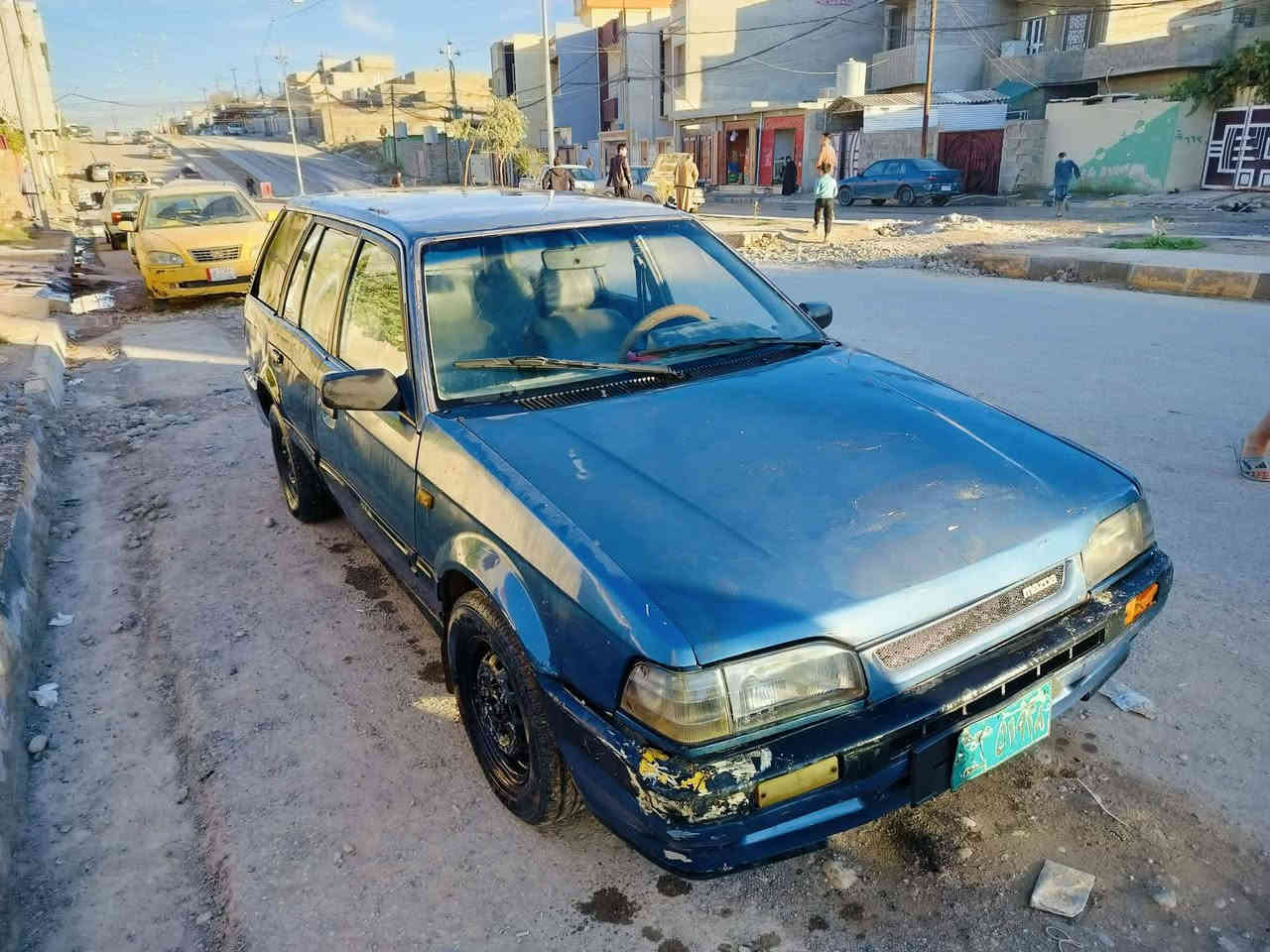 مازدا 323 صالون رقم نينوى كابون بانزين 
سنويا بيضاء تريد وكالة أو تحويل 
السعر 14 ورقة التواصل 
***********
مشيرفة شارع 30
