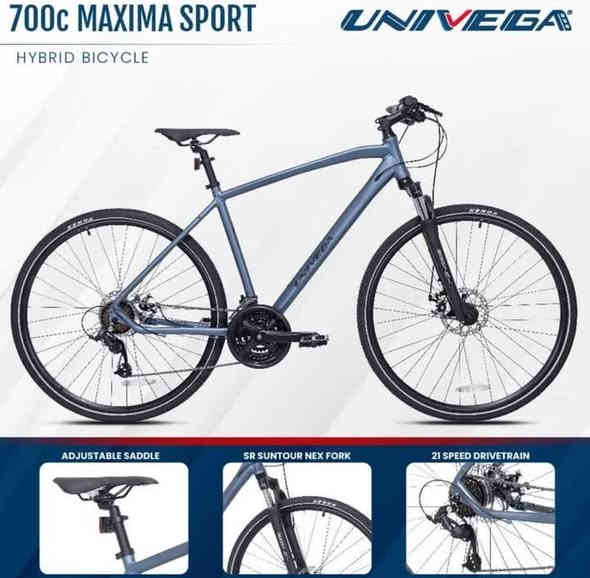 بايسكل أمريكي الصنع 🇺🇲 من مارگة يونيفيگا 
مواصفاتة معروفة 
ملاحظة البايسكل جديد وليس مستعمل
حجمة S
أخذته من معرض تيزاب قبل أسبوع  مع التوصيل صار 265
وهسه عارضة ب 230 قفل بايسكل جديد وليس مستعمل ألف عافية علـ ياخذة
مكاني البصرة حي الحسين
التواصل واتساب فقط : ***********
