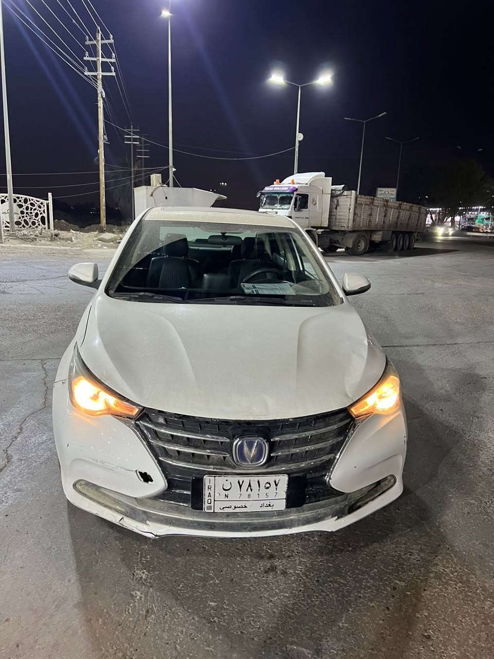 سلام عليكم شانجانL7 مديل 2020كير مكينه تخم تاير جديد السياره مال بنيه بيها طخات بصيطه حره السياره السعر65 مكان السياره بغداد التاجيات قرب المرور ***********
