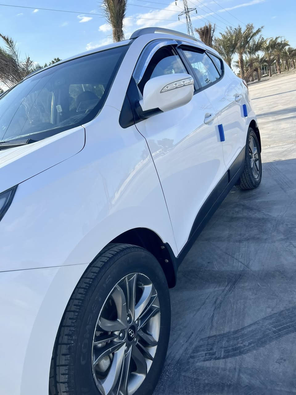 سلام عليكم…توكسان 2015 خليجي كفالة عامة عدا البنيد مبدل اصلي بس مصبوغ علمود الملاون سيارة جاهزة من كلشي 5 ويل كب شاشة كأمره مدوشمه  كشنات باسمي ارقام إنكليزية نجف السعر 160 رقمي ***********
