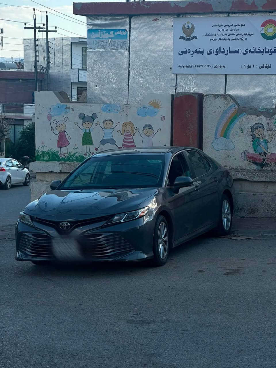 toyota camry 2019 le :تۆیۆتا کامری ٢٠١٩
ماوەی ڕۆیشتن:١٢٠مایل
سەیارەکە زۆر جوان و پاکە هەموو گیانی بەشەرتە گێرومەکینە و کارەبای و تحویل غرامە بە شەرت سەبارەت بە بۆیاخی سەیارەکە ٤ پارچەی بۆیاخە بێ ناوگرتن ڕەسمی سۆنەر دانراوە! 
نرخی:١٤٢ گەڵاو معامەلەیەکی کەم
سلێمانی

***********
