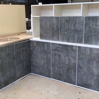 كاونتر MDF • متر ونص • سنك