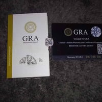 خاتم • موزنايت • حجر كبير