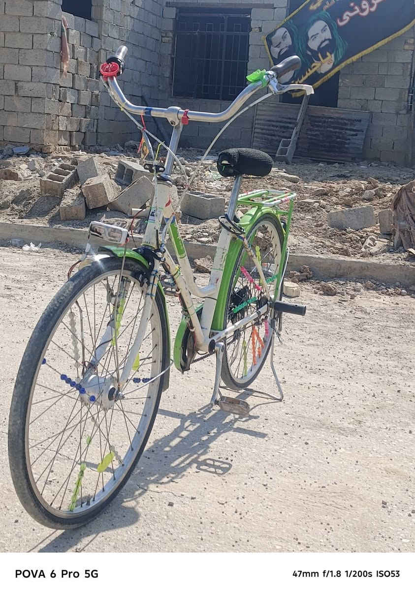 السلام عليكم  بايسكل للبيع باسكل نضيف مكان بغداد. 
باسكل مجنبز 
ملاحضه النشرات عل حساس بدون باتري. 
سعر ١٣٠


**إذا كنت صاحب هذا الإعلان وتريد حذفه لأي سبب، رجاءا أرسل رسالة إلى الدعم الفني**