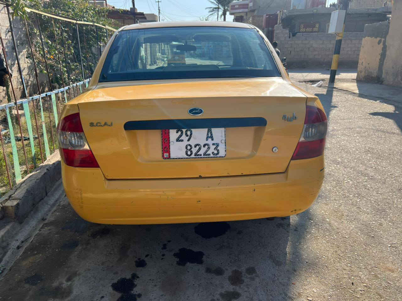 طيبه 2013 .
شغاله مابيها نقص
محرك بدايه تبخير 
تخم جديد 
ضربه بصف سائق وجاملغ بيها 
مكاني بغداد الغزاليه
+9647810349378
