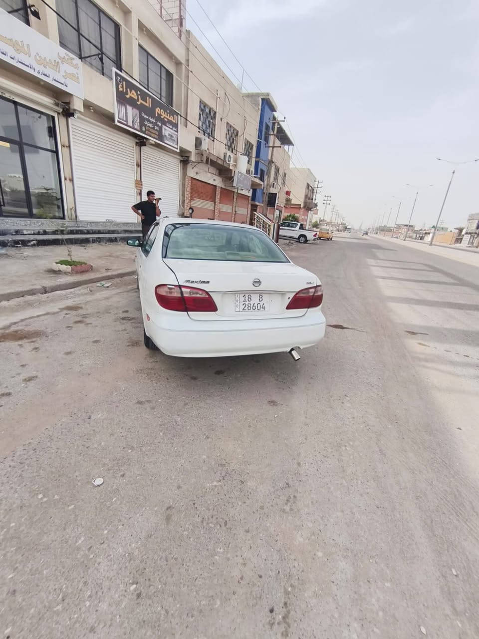 السلام عليكم 
نيسان مكسما ٢٠٠٨
كير مكينه جدد
تبريد ثلج ❄️ 
سياره صبغ عام جماليه بدون حادث
ترهم نقد وترهم اقصاد 
مكاني بابل 
سعر ٥٥
***********
