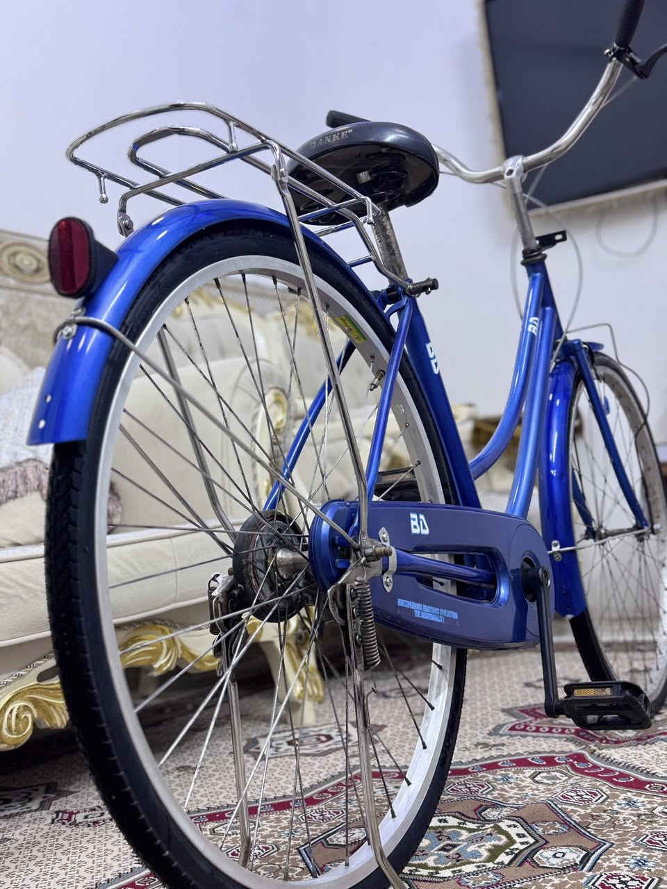 سلام عليكم 💕
بايسكل بناتي حجم 26 لون مميز زوج تايرات جدد شركه BD نضافه كدام عينك صارله اسبوع من ماخذه من شارع فلسطين موديل 2019 نقص واحد مابي ١٤٠ وبي مجال للطيبين
***********
