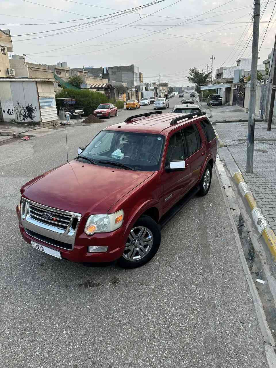 السلام عليكم

اللهم صل على محمد وال محمد 

مكان السياره كركوك 

♥️ رقم أربيل تحويل وكله حاضر 

♥️ فرصة لا تعوّض | للبيع فورد إكسبلورر 2008

داخله كلين 🇨🇦 كندي 

فول مواصفات 

✨كشنات مخمل نضيف 

✨ مثبت سرعة

✨ تحكم دوزان

✨ تبريد وتدفئة

✨ سيارة قوية وثابتة بالطريق، ممتازة للسفر والمدينة

✨ سنوية وهزة جديدة  

✨ عداد المسافة 190 

محرك 6سلندر 4.000

السيارة نظيفة جداً

استعمال شخصي عندي

ما تحتاج شي – تركب وتمشي

جاهزة لأي فحص

♥️ ملاحظة السيارة بها فقط بونيت

انصبغ عندي بسبب جراد بل بونيد بدون بدنه ولا قطرت دواخل غير هاي شرط مابيه شي 

محرك كير اكسل صدر تايرات جديد 🆕 وبيه ادامه كامله 

💰 السعر مغري وقابل للتفاوض للجادين فقط (119) وبيه مجال 

***********📞

***********📞  

الاتصال للجادين فقط – الرجاء عدم الإحراج
