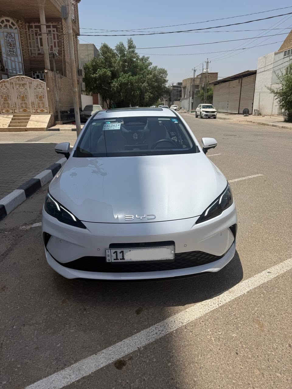 بي واي دي سيل 5 (Byd Seal 05)
ماشية 6000 كم
فول مواصفات
مكفولة كفالة عامة

المواصفات:
فتحة سقف
13 كاميرا
فول حساسات (امامي + خلفي)
رادارات جانبية
كرسي السائق كهرباء
ويل كب
شاشة كبيرة
اوتو بارك
اوتو ستوب (توقف ذاتي)
اوتو درايف (قيادة ذاتية)

السعر 23،500 مليون
مكان السيارة النجف
رقم صاحب السيارة 
***********

