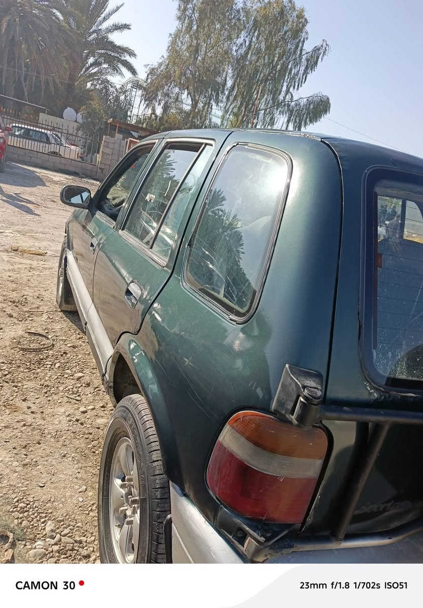 السلام عليكم
كيا سبورتج 
مصبوغة عام جماليه
مكينه سيفيا كفاله 
كير عادي كفاله 
تبريد شغال بس جوك الفان خربان 
صدر  فول 
مشروع وطني رقم بغداد موديل ١٩٩٣
٤٣$  بيه مجال ***********
