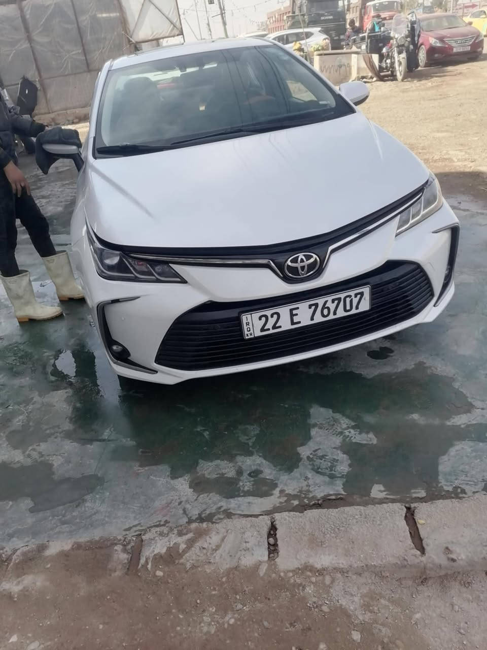 سلام عليكم سيارة كورلا ياباني رقم اربيل  ماشيه 210  مواصفات كامله بيه ضربه ماشر عليه اقل من شبر  موديل 2022 ب170 وبيه مجال  الرقم
***********
