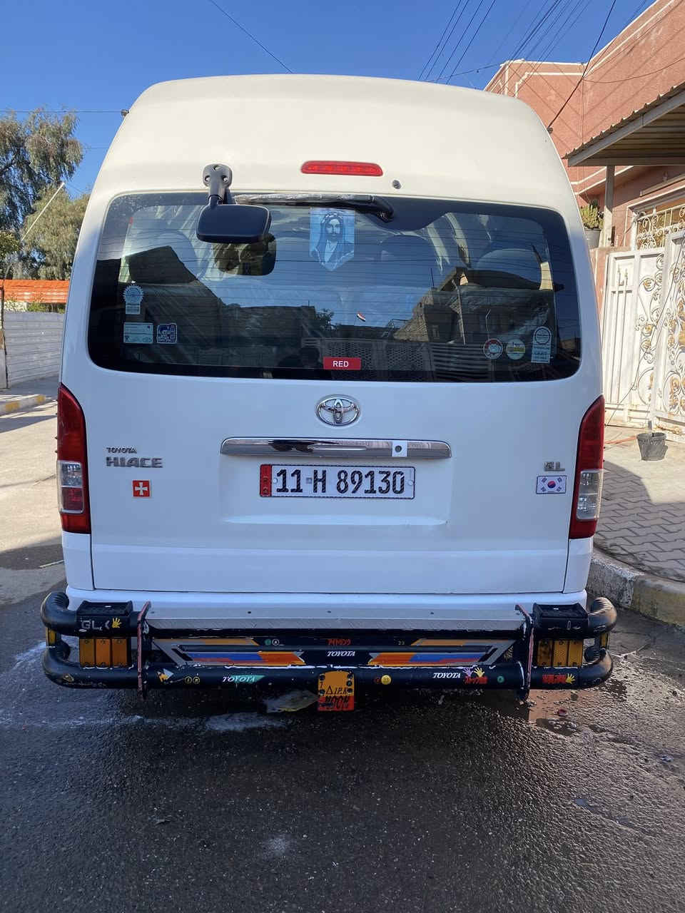 سلام عليكم هايسه 18  بانزين دوشمه عامه اسياره ابلاديه بدون غاز العنوان الحسينيه الراشديه  الستفسار رقم صاحبه***********
