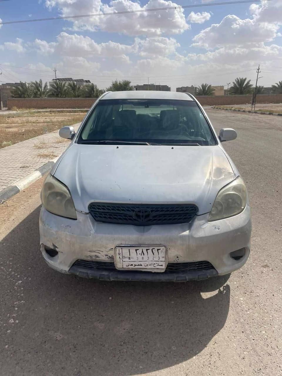 تيوتا ماتركس
موديل 2008
السيارة مثل ما موضحة بالصورة الضربة اللي بالصفح ضربة بالباب مال البيت 
محرك نظيف 
صدرها اشوية تعبان
السعر 75
مكاني تكريت


**إذا كنت صاحب هذا الإعلان وتريد حذفه لأي سبب، رجاءا أرسل رسالة إلى الدعم الفني**