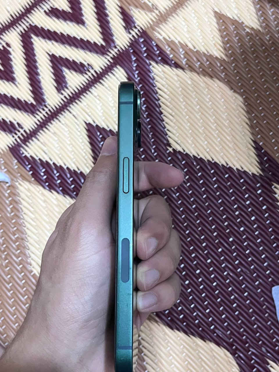 السلام عليكم
ايفون 13 عادي
ذاكره 128
امريكي 
جهاز مكفول وتر💦
بطاريه 83 
السعر 420 وبي مجال
مكان النجف الاشراف
الرقم ***********
