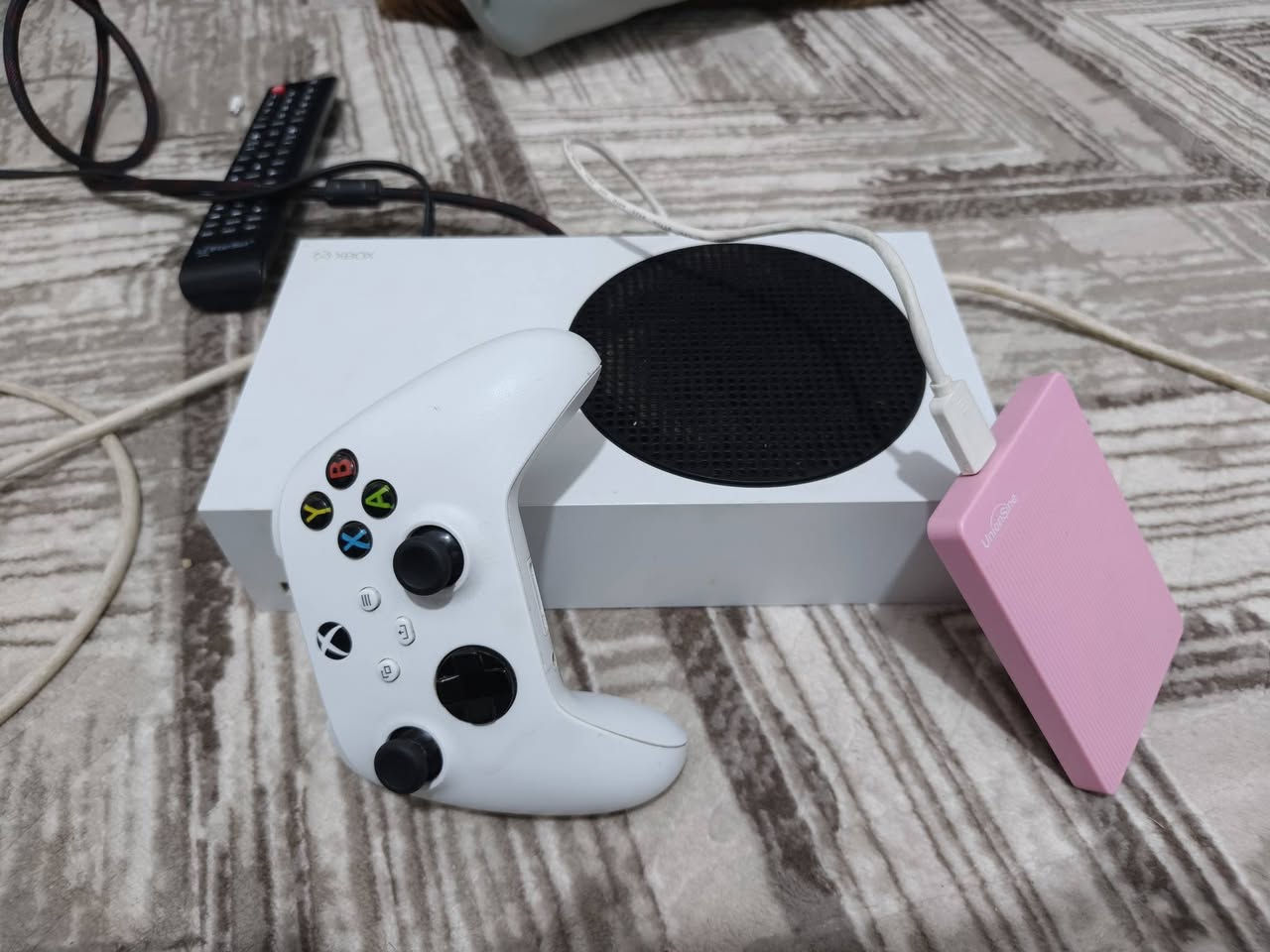 سلام عليكم اكس بوكس سيريس اس نص تيره  او ويا هارد نص تيره يعني تيره الهاردين جديد بمعنه الكلمه ويا جوستكين اصليات  وماوس وشاشه كيمنك 180هيرتز 24انج للبيع مكاني نجف ماعندي توصيل السعر خاص


**إذا كنت صاحب هذا الإعلان وتريد حذفه لأي سبب، رجاءا أرسل رسالة إلى الدعم الفني**