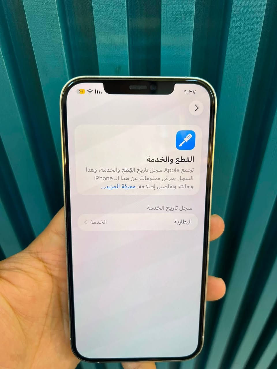 12برو ماكس 256تك ابيض بطاريه 79اصلي الجهاز ممفتوح نضيف فقط الشاصي شويه بي جلوخ بل جلي يرجع جديد السعر خاص
***********وتساب
