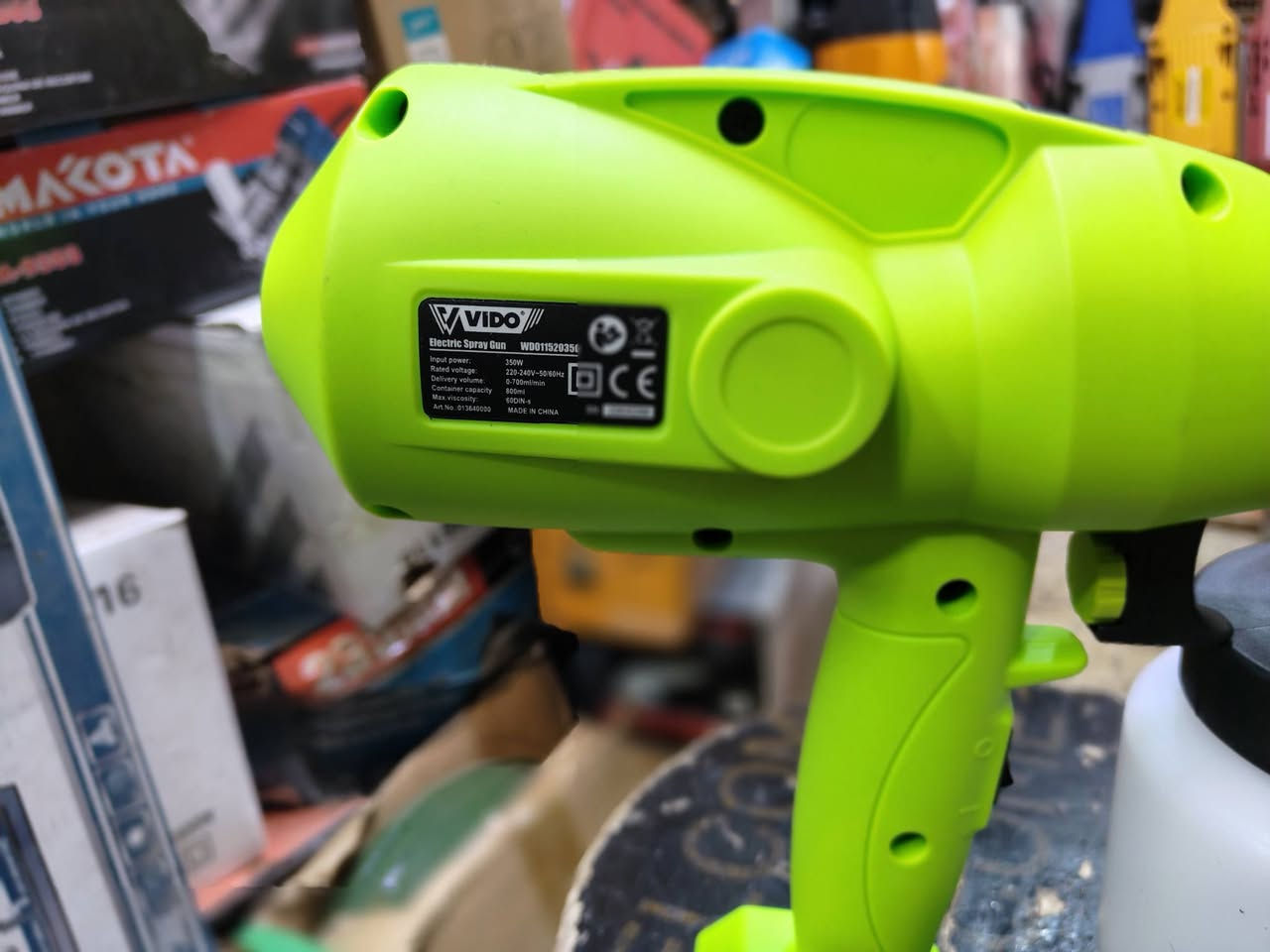 معرض ماشاءالله
بإدارة / علي الصفار

پم كمپريسر صبغ كهربائي من ماركة. {{  VIDO }}

🟠 ڤيدو ماركه اوروبي منشأ صيني درجه اولى
🟠 الواطية 350W واط
🟠 قوه الدفع 700ml/min 
🟠قطعتين

🚛 توصيل مجاني لكافة محافظات العراق

👈 للحجز ارسل لنا __ اسمك __ عنوانك __ رقمك للصفحه
او اتصل برقم التالي ***********
للأستفسار ايضاً راسل الصفحه او اتصل برقم الهاتف

📍تعالوا شرفونا بمكانا: كركوك _ شارع التربية القديمة_ مقابل مصرف النور
