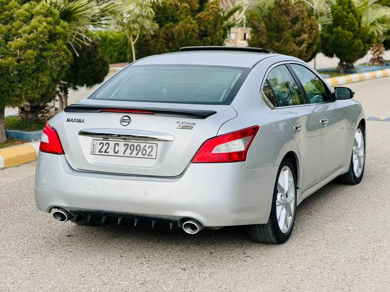 السلام عليكم
للبيع فقط نيسان ماگزيما 2011
سياره خليجيه فول الفول مواصفات
#السعر ( 98 ) $ ورقه
للاتصال ***********
سيارة كفاله من دعاميه للدعاميه
ابشرط هاي السونار 
ماشيه 200 الف كيلو
سياره على وضع شركه 
محرك V6 سلندر 
سقف اسلايت ( الفتحه )
كشنات جلد احمر رياضي 
كشنات كهرباء 
شاشه 
بصمه تشغيل 
بصمه ابواب
اشاره بالمري
تحكم استيرن 
دواخل صاج
دواخل جديد
كامره 
حساسات امامي خلفي
كاميره خلفي  
طخم تايرات جديده
شرط تحويل و غرامه 
رقم اربيل جديد 
 سنويه جديد لحد 2026 
عنوان ديالي خانقين
