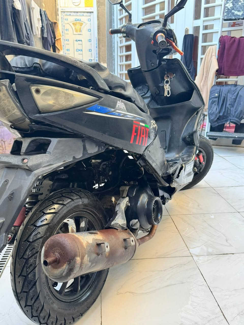 جيب ستوته وتعال 🚛🚛🚛
دراجة عاطلة ماكس صيني مكينة ياباني بسعر ١٥٠ الف بس 
اصرف عليها كم فلس وعليك بالعافية 
بيها مجال للشراي 
مكاني كربلاء حي الميلاد


**إذا كنت صاحب هذا الإعلان وتريد حذفه لأي سبب، رجاءا أرسل رسالة إلى الدعم الفني**