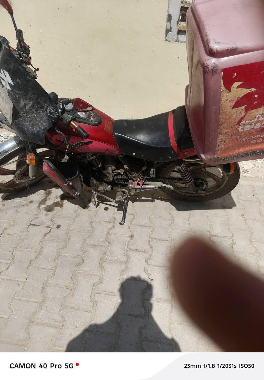 دراجه سنويه تحويل ثاني يوم يرادلها ترتيب بيها نواقص بغداد للبيع أو مراوس


**إذا كنت صاحب هذا الإعلان وتريد حذفه لأي سبب، رجاءا أرسل رسالة إلى الدعم الفني**