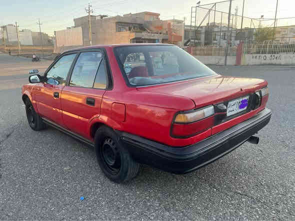 كرولا موديل 1990
ئارمى پلاستيكى سليمانى به شرت ئه ولياتو بئ كيشه
مه كينه به شرت
گيرعادى به شرت
حيزام بؤياخ بؤ جوانى 
بئ دعمو لئ دراوى 
دو تايه تازه  دوانى كه م رؤشتو
پيشو دواى تازه دا گيراوه
كاره باى تازه كراوه ته وه
سه ياره كه مالى دؤسته 
به نزين كه مه خوات
به ريزم مشترى نيت تيل مه كه له گه ل ريزم
شوين چم چمال
نرخى 23معا مه له 
ژ. م *********** شمشمل
