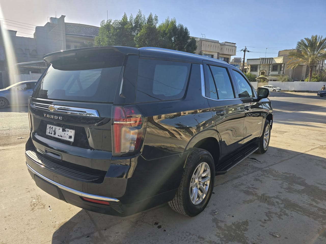 تاهو موديل 2023 خليجي وكاله رقم بغداد الجديد باسمي  مكفولة ضربه وصبغ وتبديل فقط pdr بسيط  مواصفات LS دعامية الجبيره  حساسات امامي خلفي ثلاجه ماشيه 43 الف كيلو جديده السياره محرك ٥٣٠٠
سونارها موجود ضمن صور كلشي موضح بيه 
     ( للبيع فقط )

السعر :45800 
العنوان : بغداد
رقم الموبايل:***********
