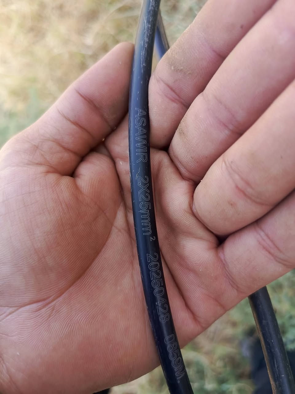 السلام عليكم كيبل 35mm طول 245 و25mmطول 160// ***********
