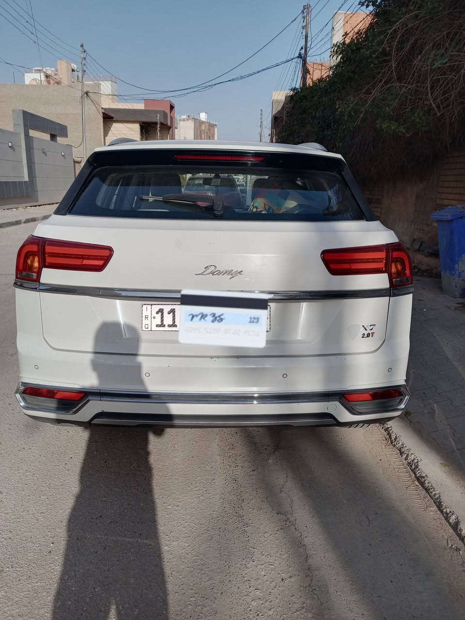 دومي X7
موديل 2019
رقم بغداد
تشغيل بصمه
كير ماوس
البيبان شفط
اضويه Led نهاريه وليليه
حساسات اماميه وجانبيه
مكان السياره بكربلاء /السعر 140$
***********
