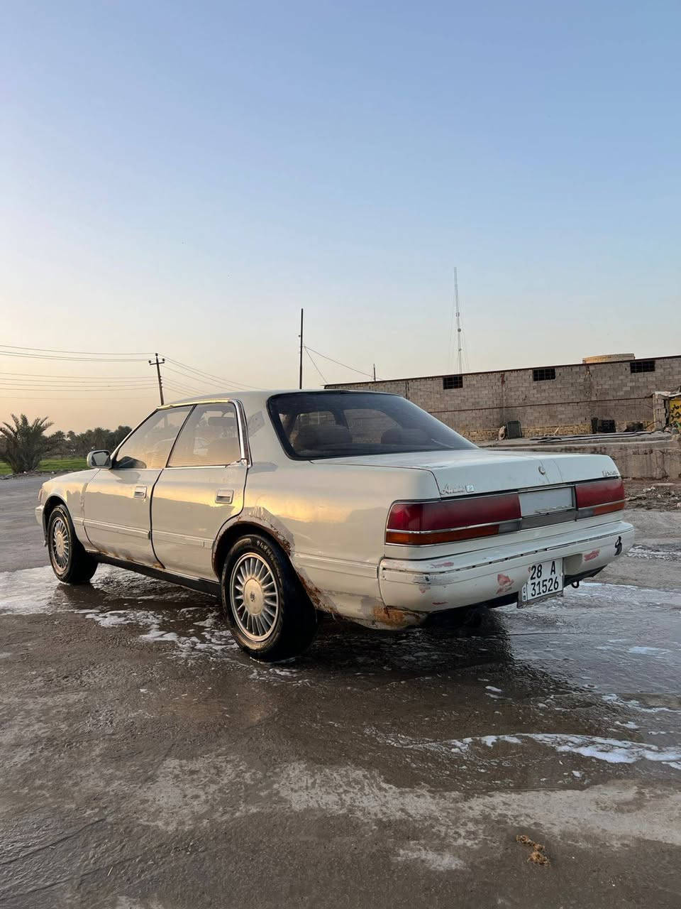 مارك موديل 91 كفاله كص ونقل جثه وضربه
 معمر خياسات فقط تريد صبغ 
غرفه جديده مكينه وكير جدد سي 9 vvt
حداديه 70٪100
رقم نجف انكليزي هزه جديده
مكان نجف ناحيه الحريه
السعر 30 وبيه مجال قليل
الاستفسار ***********
