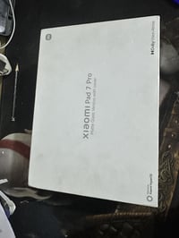 ايباد شاومي 7pro نظافة 99‎%‎  مستخدم قليل  كامل ملحقات  جهاز العاب ودر...