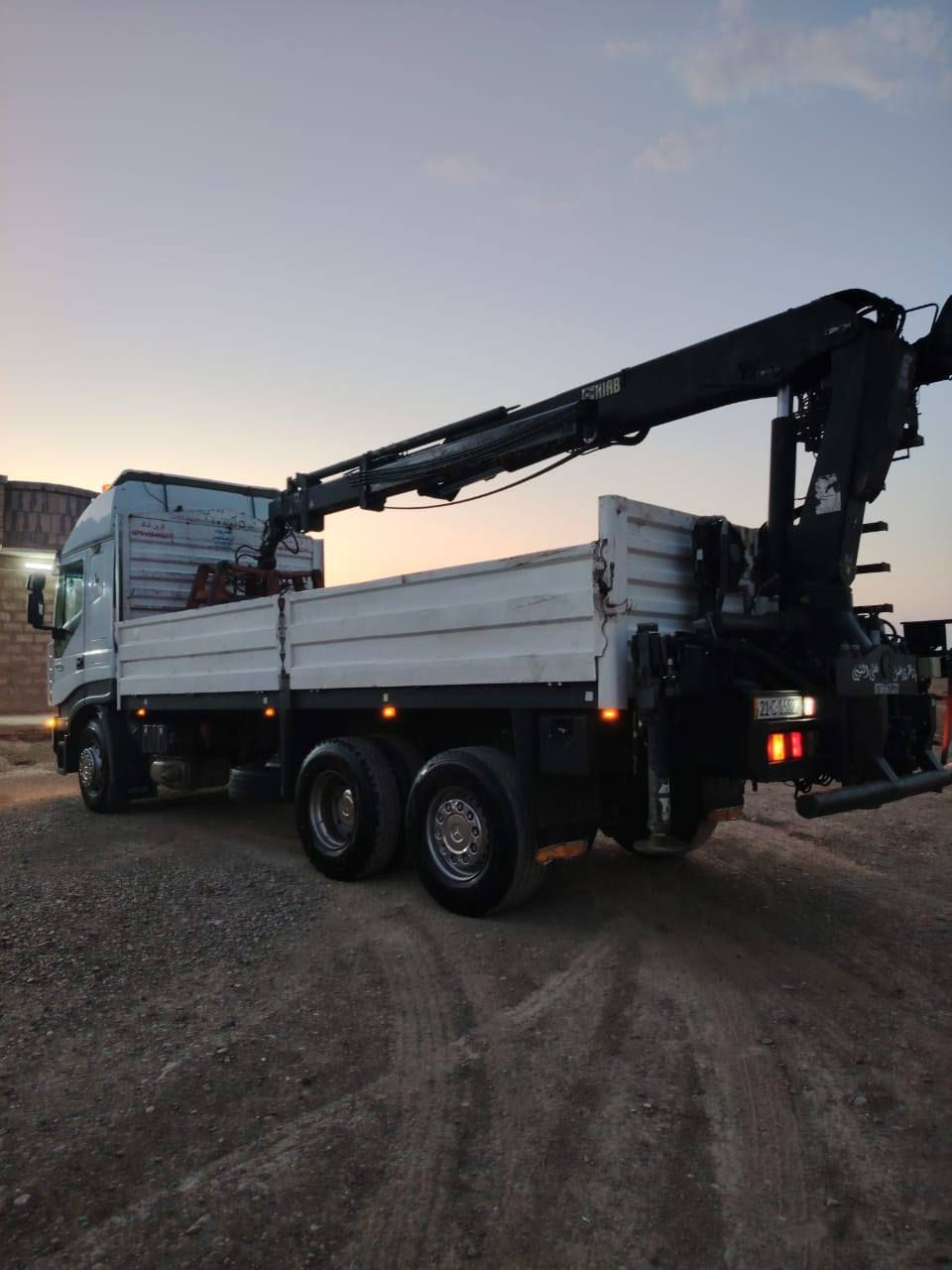 سلام عليكم كرين افيكو موديل 2006كيوز10حجم420كرين يهاب ميته ليفر حفاره الستفسار ***********
