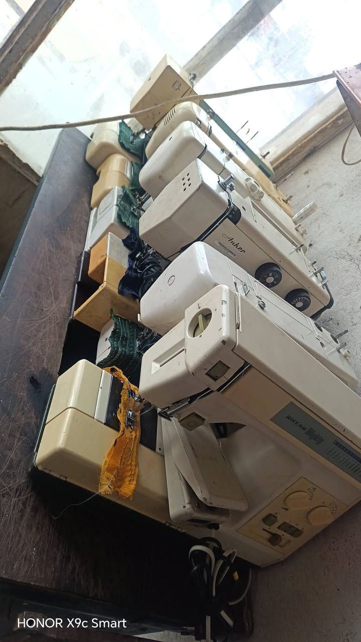 مكائن خياطه وتطريز شرط وضمان عنوان موصل كوكجلي ***********
