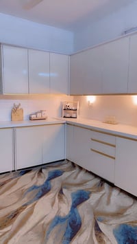 مطبخ • نظافة كلش عالية • مجمع نجمة السكني