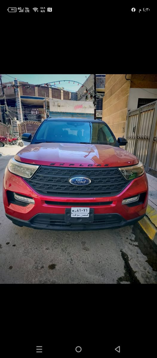 السلام  عليكم ورحمة الله وبركاته
‏‎‏‎       ——— لـلـبـيع  ———
سعر صول وبلاش
150 ورقه

‏‎‏‎فورد اكسبلورر  —  Ford Explorer
‏‎‏‎وراد أمريكي.  —  بدون رقم تترقم كل محافضات العراق

‏‎‏‎الموديل — 2022
فئة. — XLT / رياضي
حجم المكينه — V4/2300T
‏‎‏‎المسافه المقطوعه — 23 ميل

‏‎‏‎المواصفات 
‏‎‏‎- بصمة تشغيل 
‏‎‏‎- بصمة أبواب 
‏‎‏‎-تشغيل عن بعد 
‏‎‏‎-كشنات جلد 
‏‎‏‎- رادار جانبي 
‏‎‏‎-رادار امامي 
‏‎- رادار خلفي 
‏‎‏‎- شاشه كبيره تدعم نظام الأبل كار باي ونظام الاندرويد 
‏‎-تدفئة ستيرن 
‏‎-گير ماوس 
‏‎-دبل اكسل 
‏‎-اوتو هولد 
‏‎-اوتو ستوب 
‏‎-هندبريك بصمه 
‏‎-٧وضعيات قياده 
‏‎‏‎-كشنات تدفئة 
‏‎‏‎- ستيرن بحركه كهربائيه 
‏‎‏‎- تبريد مركزي 
‏‎‏‎- بگ لايت LED 
‏‎-صندوق كهربائي 
‏‎-كشنات VIP ( منفصل )
‏‎‏‎- كود باب 
‏‎‏‎-كرسي السايق والراكب بحركه كهربائيه
‏‎‏‎-تحديد
 سرعه
‏‎‏‎-مانع انزلاق 
‏‎‏‎-كامره خلفيه دواره 
‏‎‏‎باقي المواصفات المعروفه  

‏‎‏‎موقع  السياره بغداد
***********
