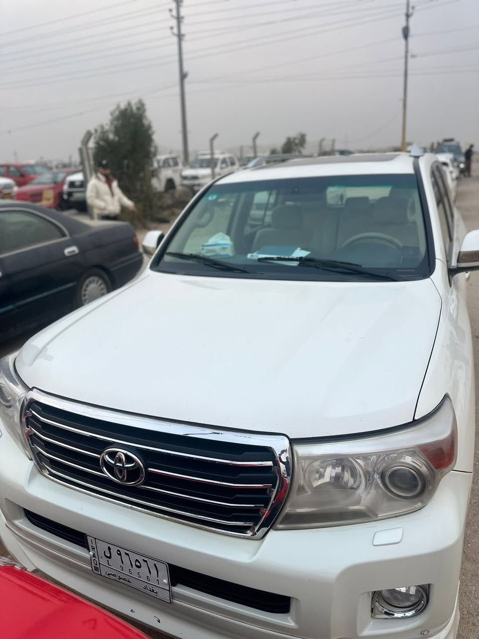 لاندكروز
بريم اصل  ٢٠١٢

مكفوله كفاله عامه بيها باب صبغ خلق سايق 

جلد لونين 

ام طفايه 

فتحه سقف 

حساس امامي خالفي 

كامره خلفيه 

7راكب 

3قطع تبريد 

رقم بغداد بسمي 

سعر 350 وبيها مجال

اني مكلف ب نشر وغير متواجد ع نت ‭٠٧٧٢ ١٠٣ ٧٣٧٠‬ هذا رقم صاحبه وبالخدمه
